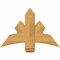 Ekena Millwork Davenport Rough Sawn Timber Gable Bracket, Western Red Cedar, 36"W x 24"H x 2"D x 6"F, 16/12 Pitch GBW036X24X0206DAV00RWR - alternate 1